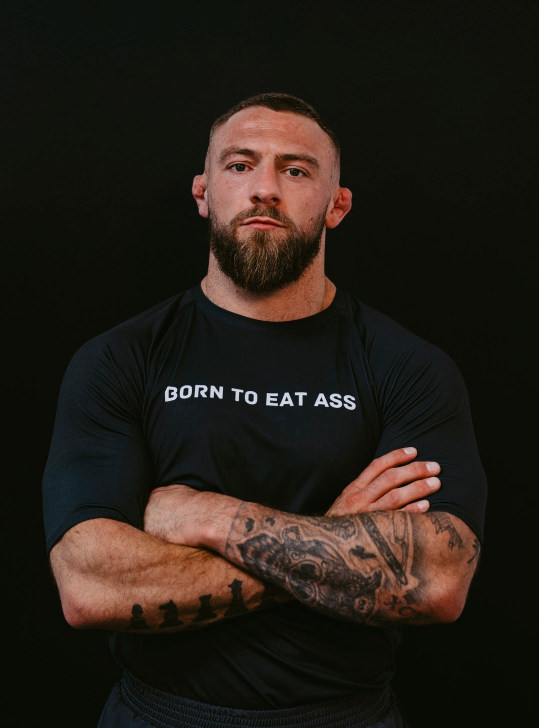 Mark Hibbard- Born To Eat Ass Rash Guard