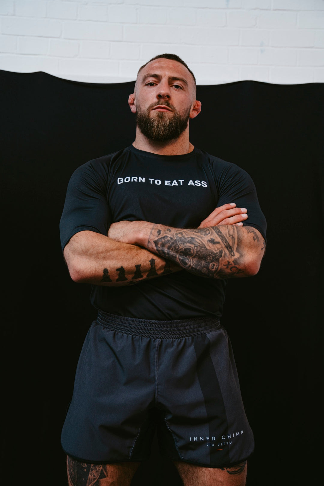 Mark Hibbard- Born To Eat Ass Rash Guard