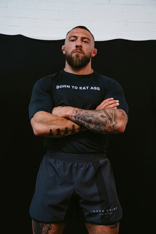 Mark Hibbard- Born To Eat Ass Rash Guard