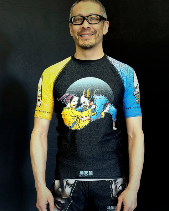 Meerkatsu Noh Gi Grapplers - Rashguard