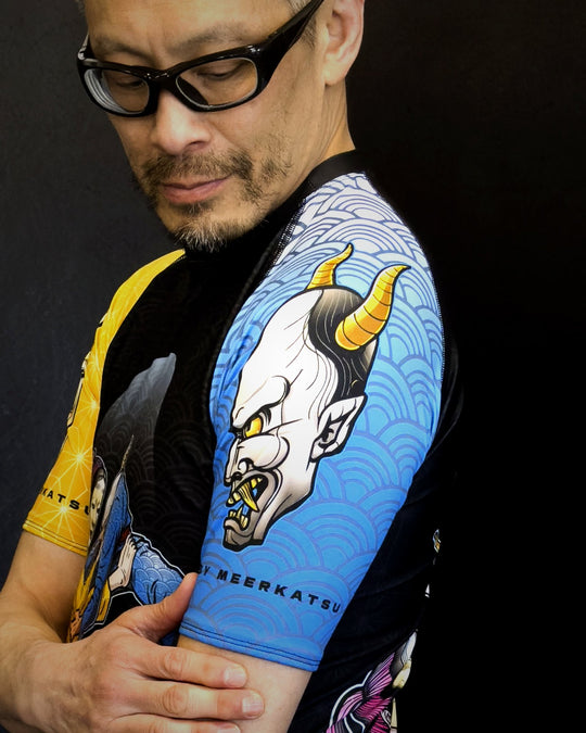Meerkatsu Noh Gi Grapplers - Rashguard
